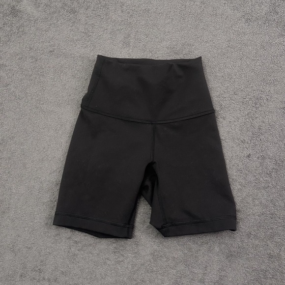 lululemon athletica Pants - Lululemon Wunder Train Biker High-Rise Shorts 7'' Black Size 0